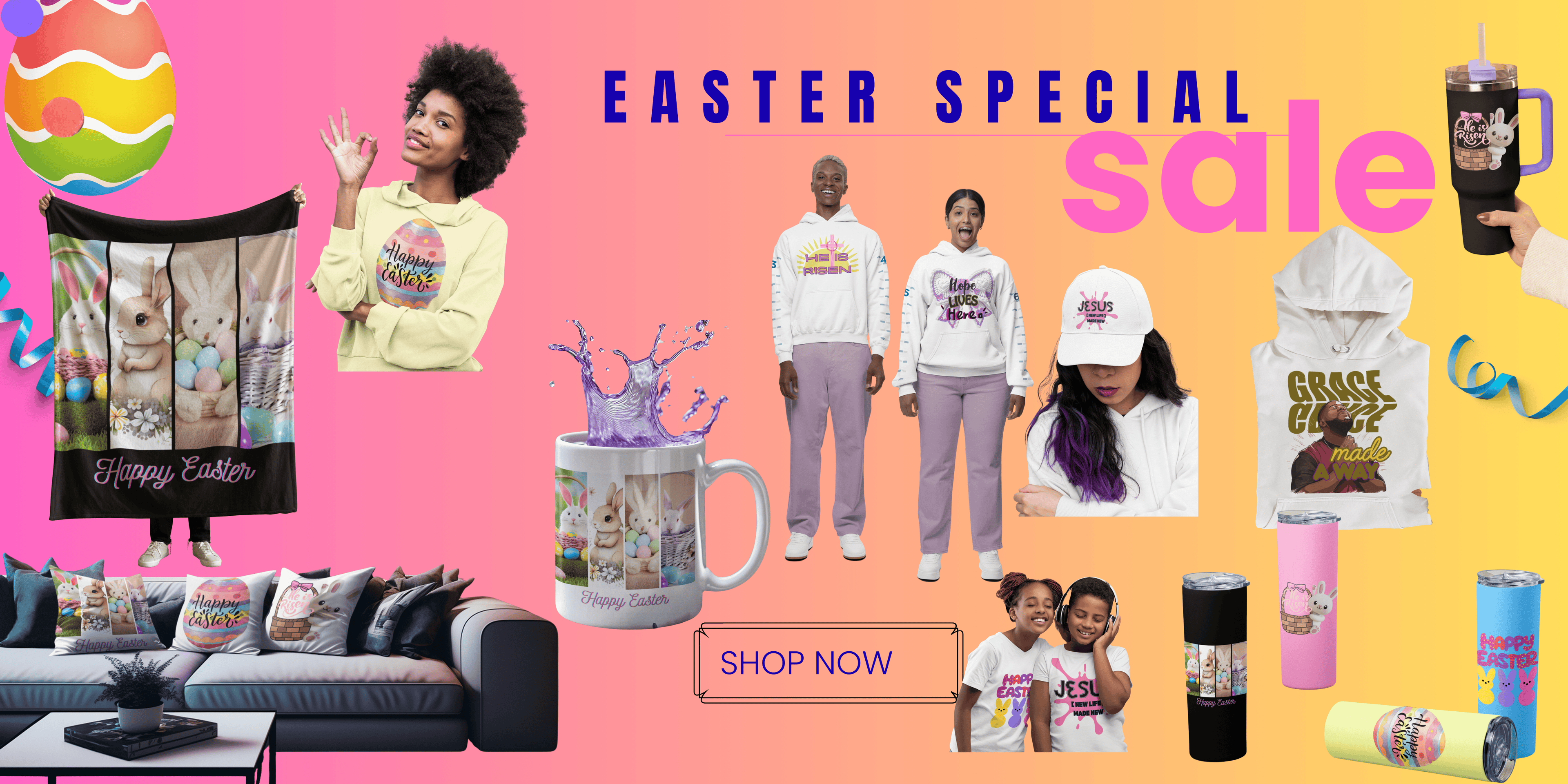 Easter Collection 2026 - Christian Faith & Family Apparel