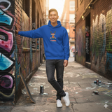 Mommy/Kids "Let's Believe" Reindeer Christmas Hoodie - Cute Royal Blue Holiday Sweatshirt for Family Matching
