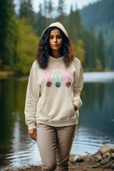 Happy Easter Wild Bunnies Shirt - Trendy Animal Print Easter Hoodie